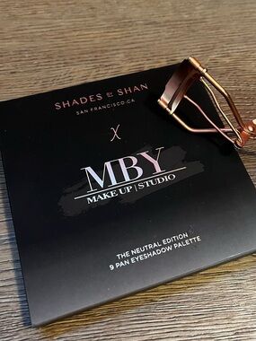 NEW MBY Shades by Shan Makeup Studio Neutral Eye Pallet